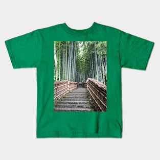 Bamboo Forests Kids T-Shirt